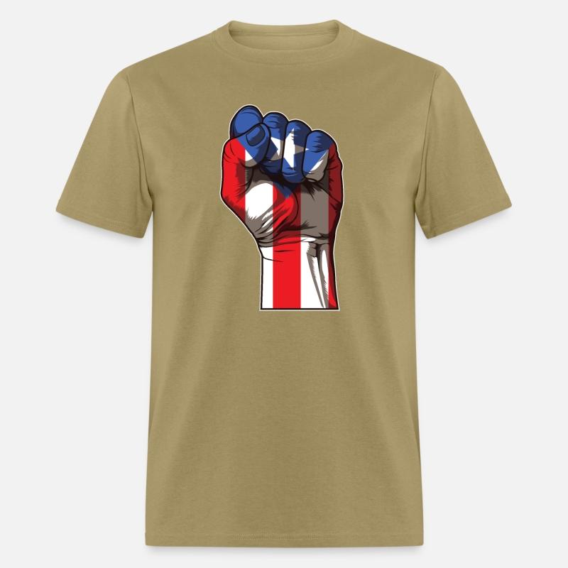 Puerto Rico Fist | Proud Boricua Flag