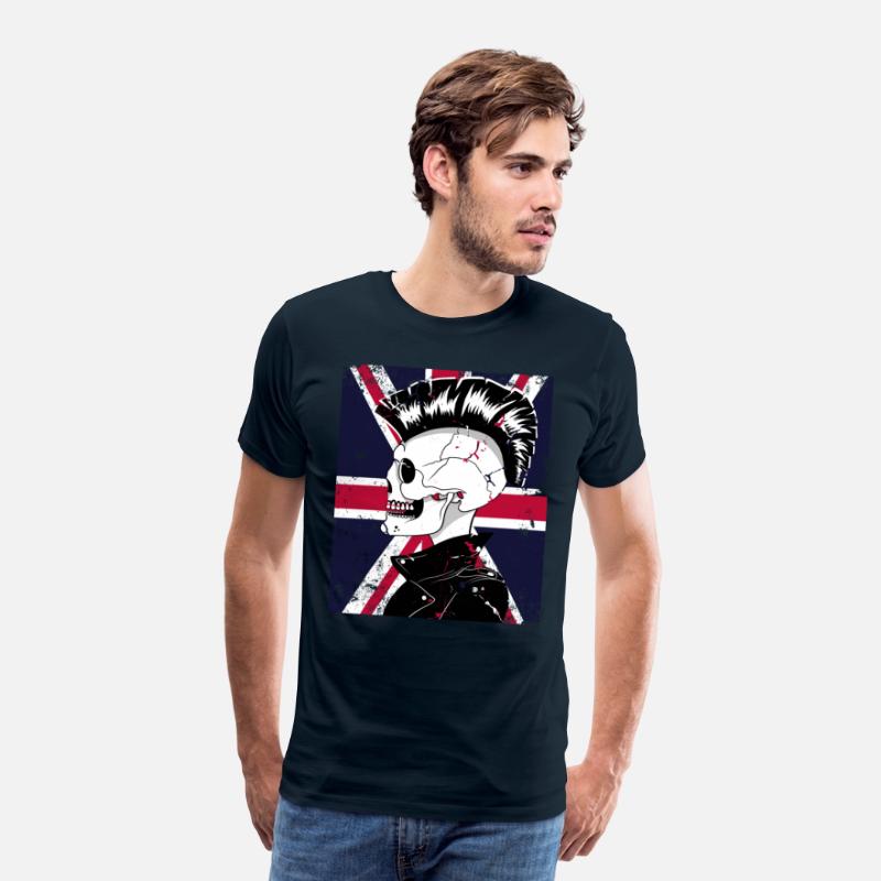 Punk Skull with Union Jack