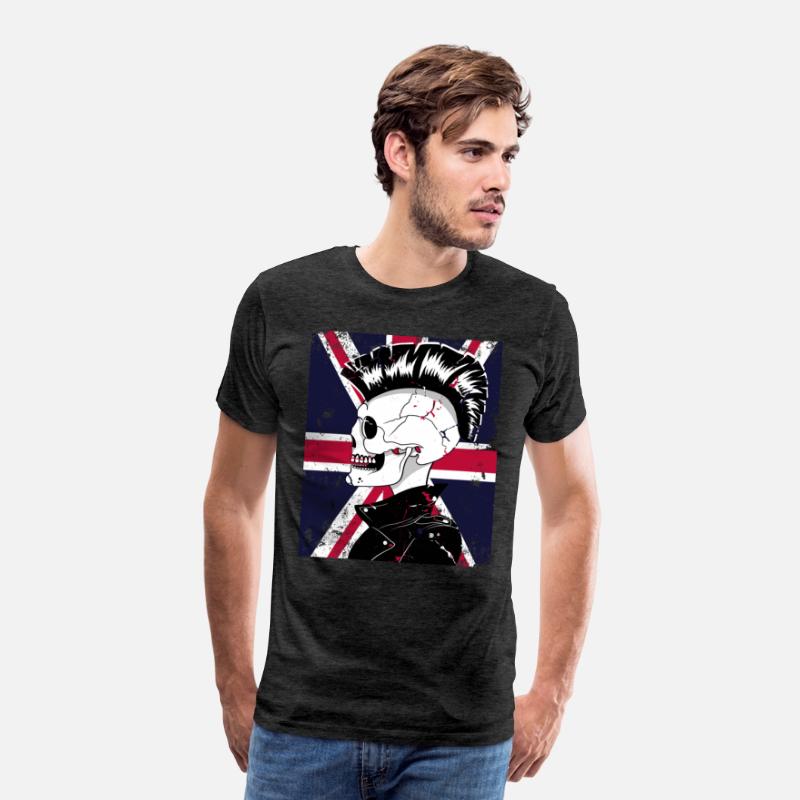 Punk Skull with Union Jack