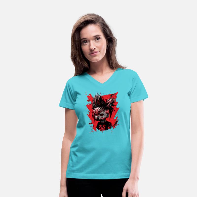 Punky Yorkshire Terrier