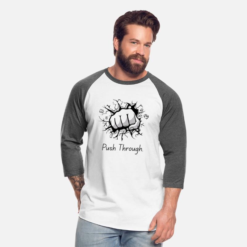 Push Through – Power Punch Motivation Design