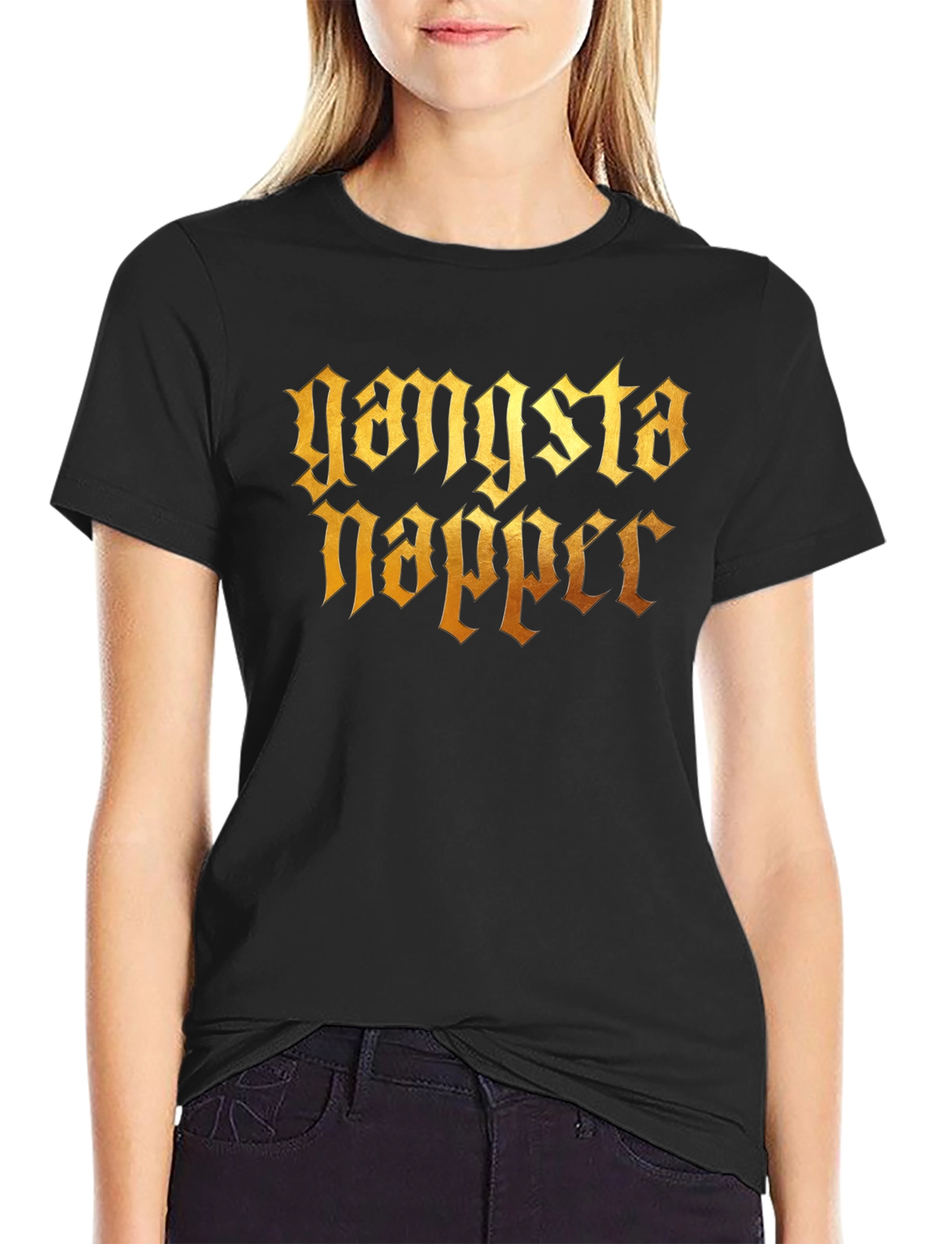 Gangsta Napper Black T-Shirt