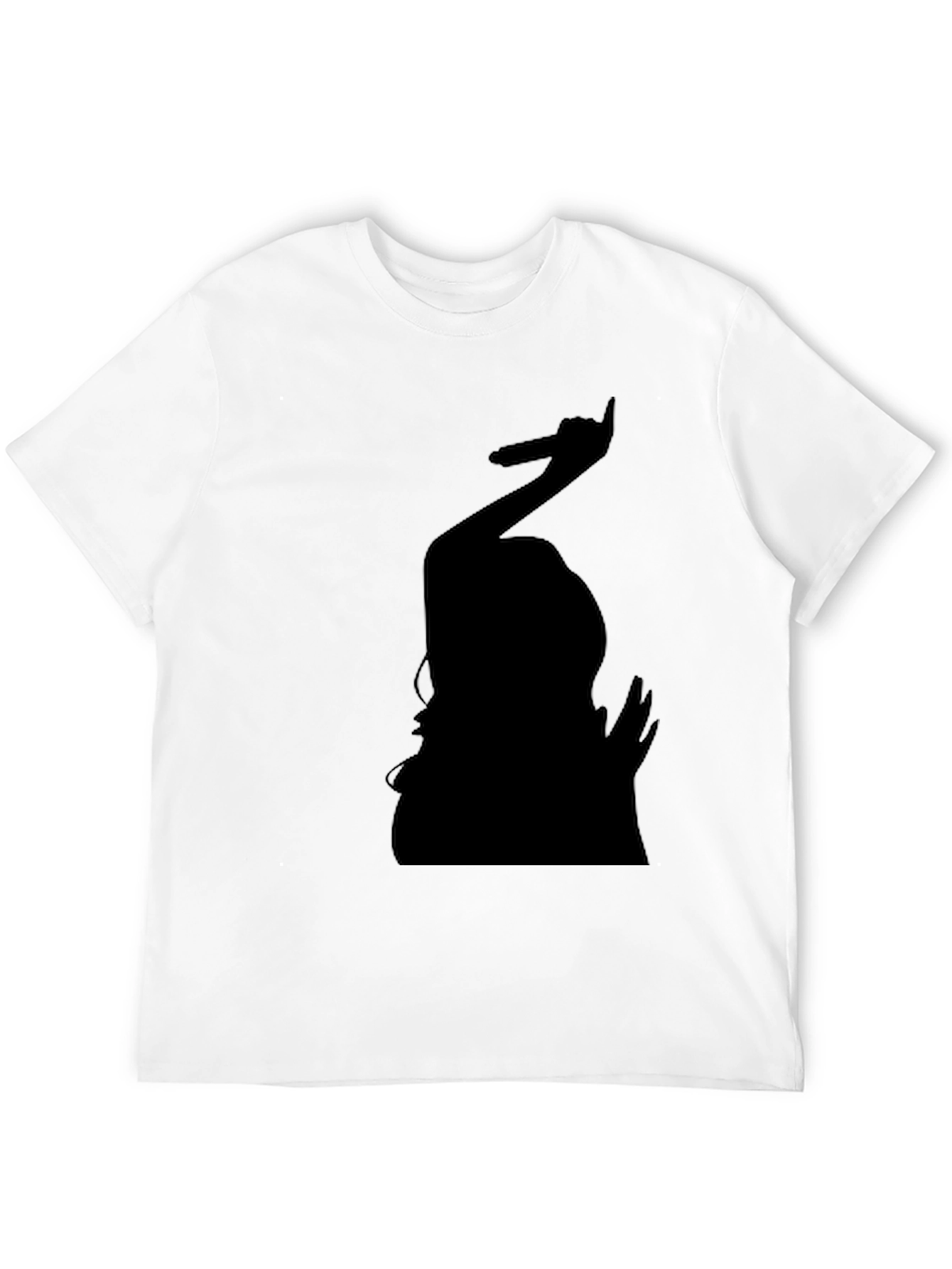 Silhouette Singer Graphic Tee