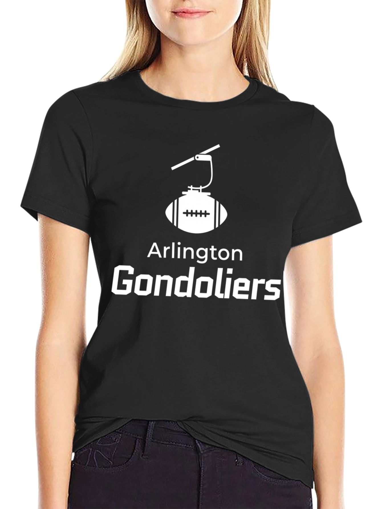 Arlington Gondoliers T-Shirt - Novelty Sports Tee