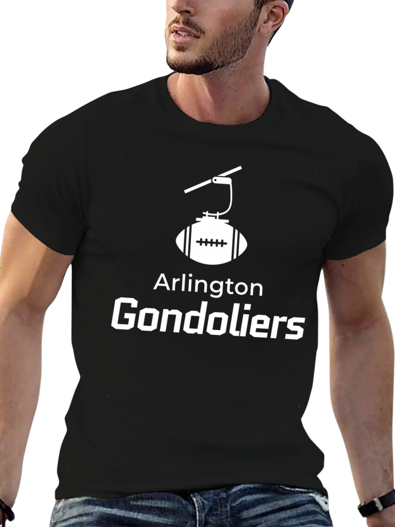 Arlington Gondoliers T-Shirt - Novelty Sports Tee