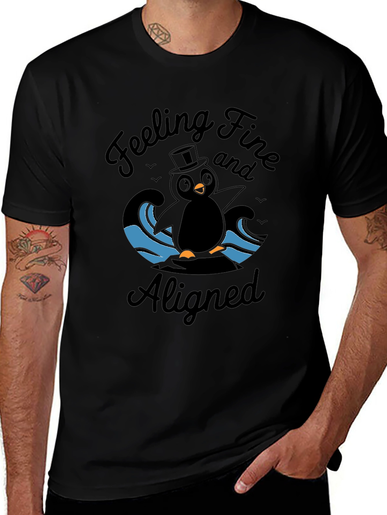 Feeling Fine Aligned T-Shirt