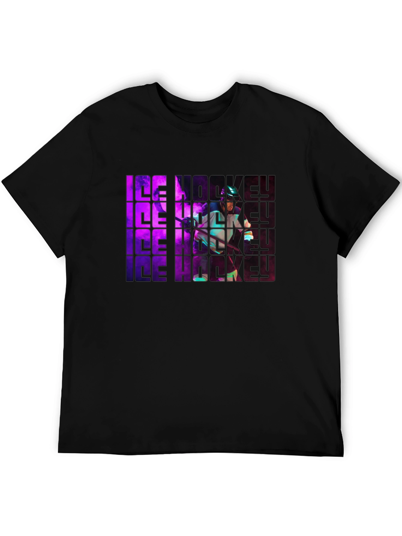 Ice Hockey Graphic Tee - Sportswear Shirt