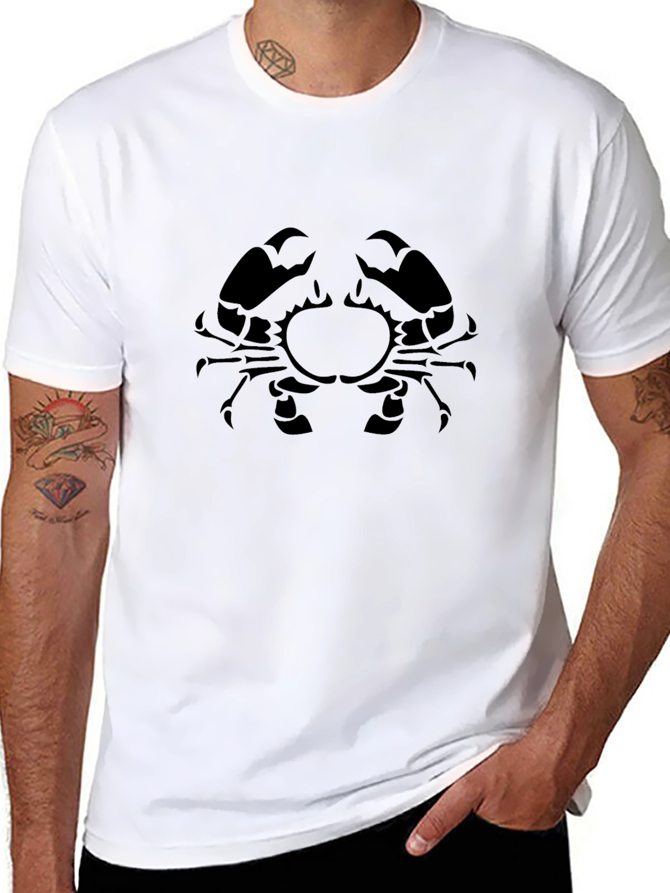 Black Crab Graphic Tee