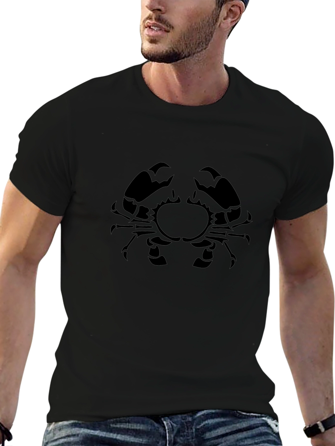Black Crab Graphic Tee