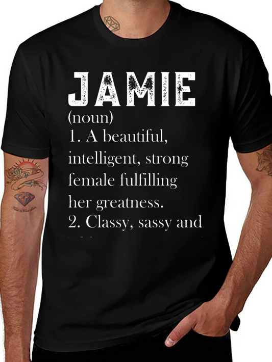 Jamie Definition T-Shirt - Beautiful Intelligent Strong