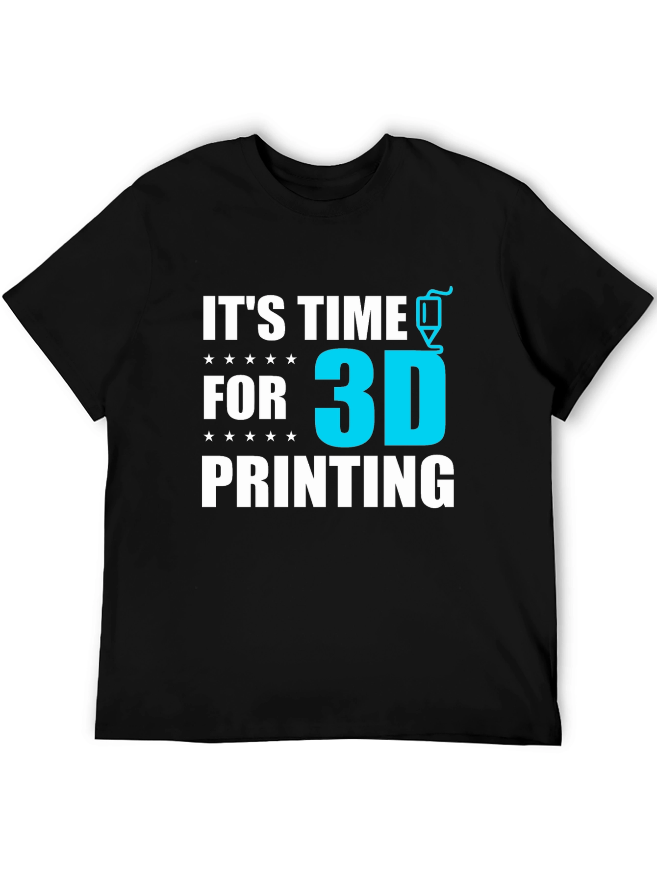 Its Time For 3D Printing T-Shirt