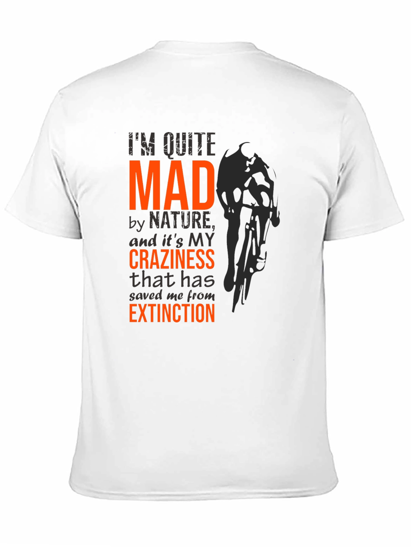 Mad by Nature T-Shirt - Funny Cycling Graphic Tee