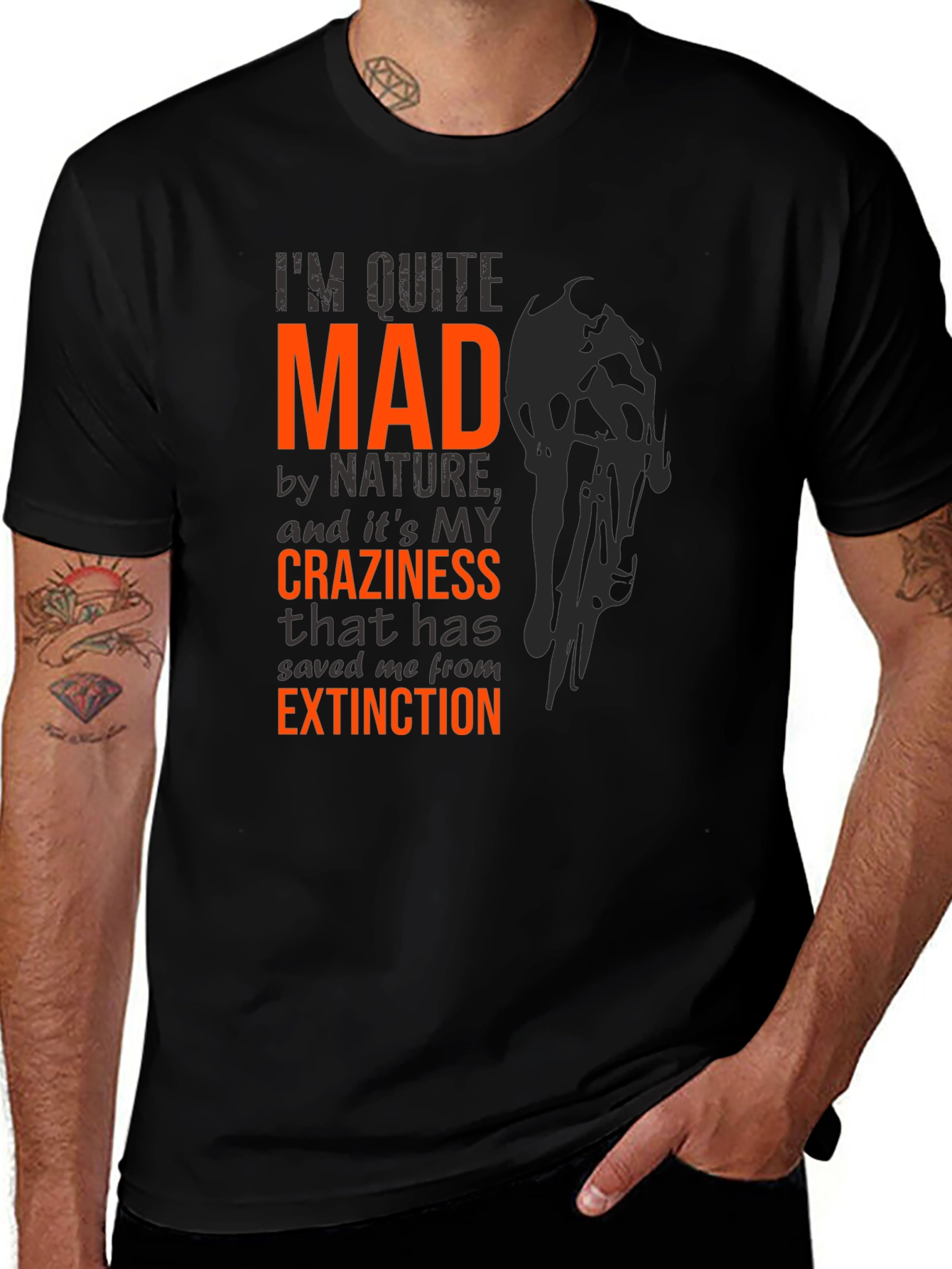 Mad by Nature T-Shirt - Funny Cycling Graphic Tee