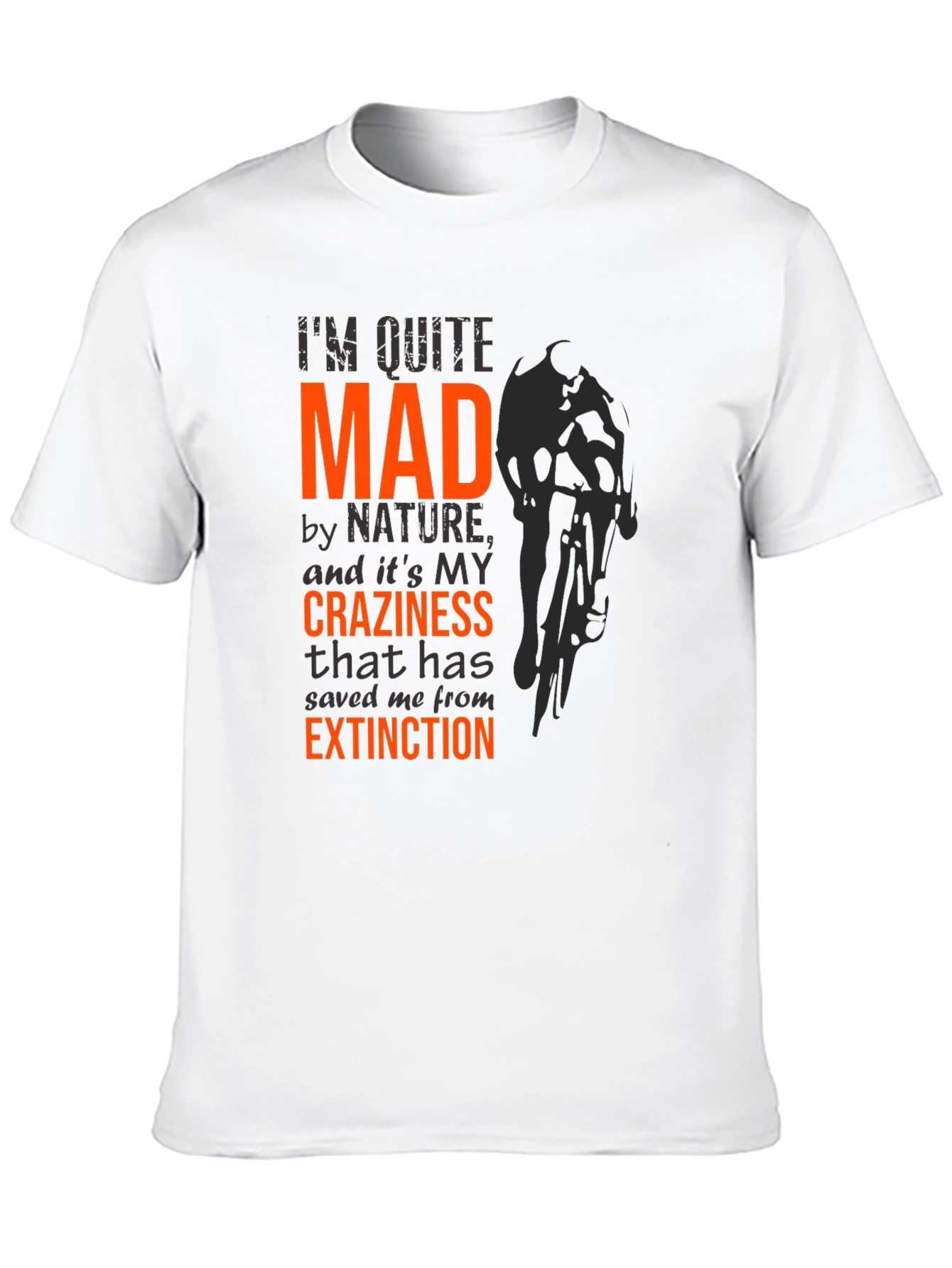 Mad by Nature T-Shirt - Funny Cycling Graphic Tee