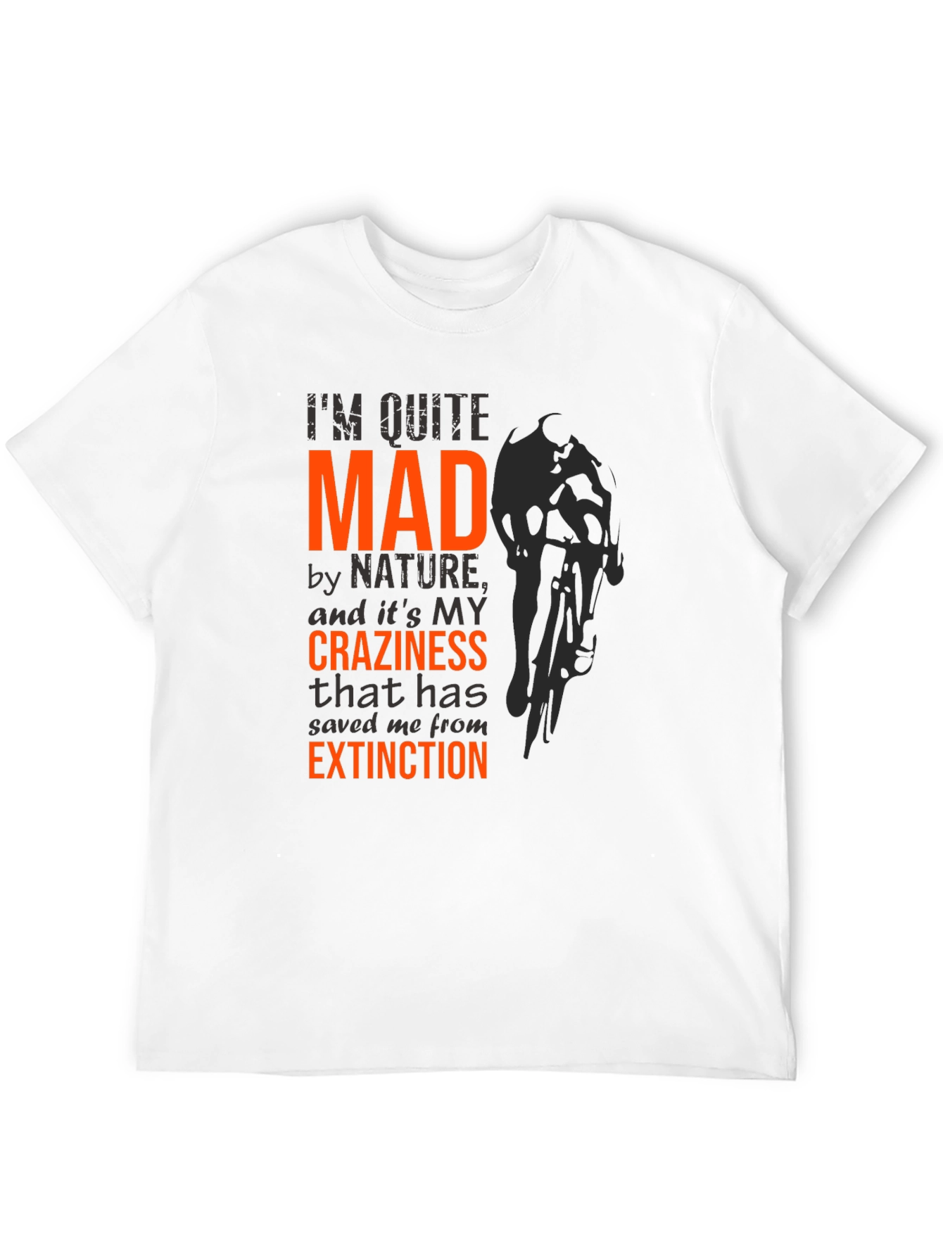 Mad by Nature T-Shirt - Funny Cycling Graphic Tee