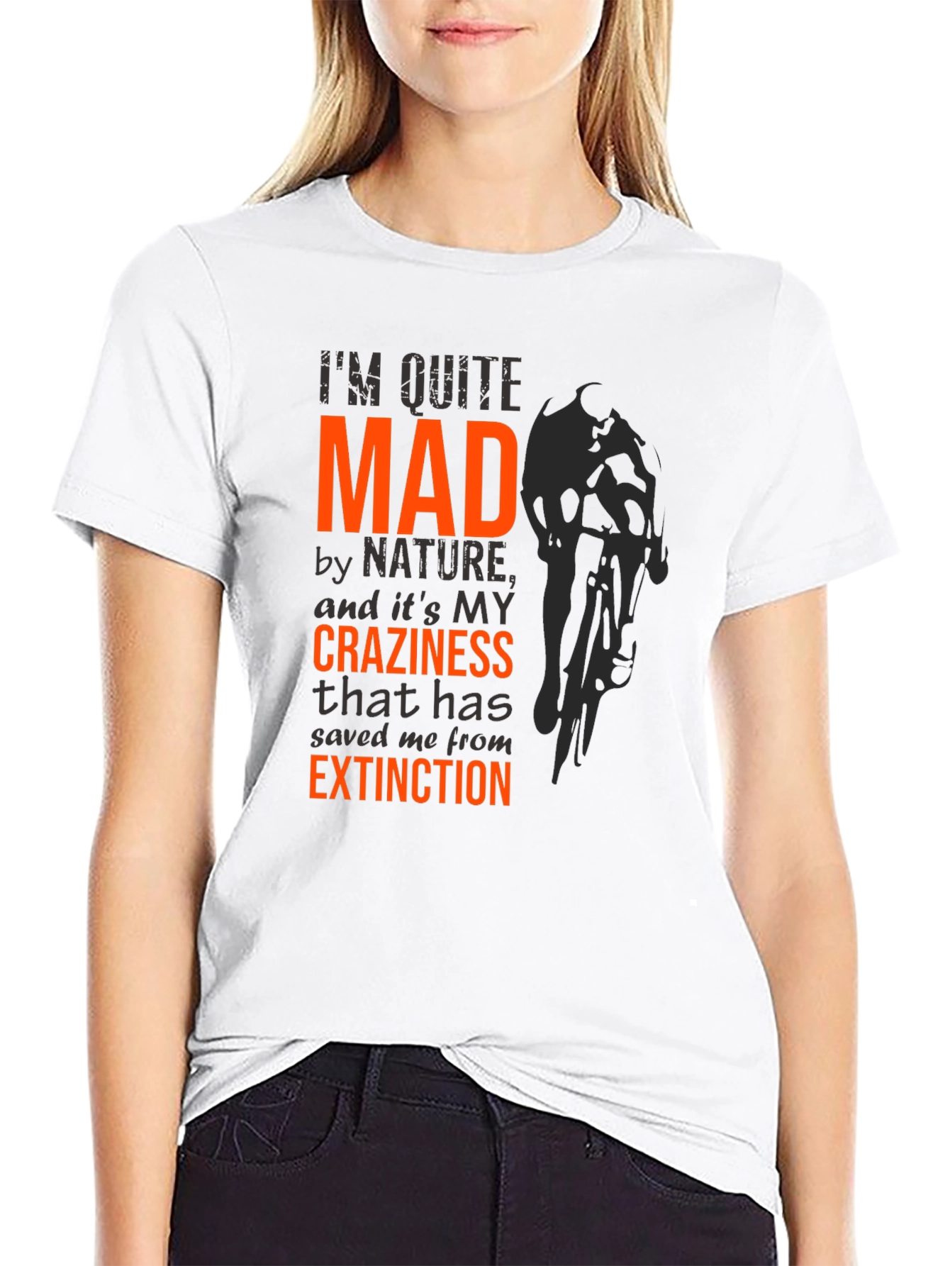 Mad by Nature T-Shirt - Funny Cycling Graphic Tee