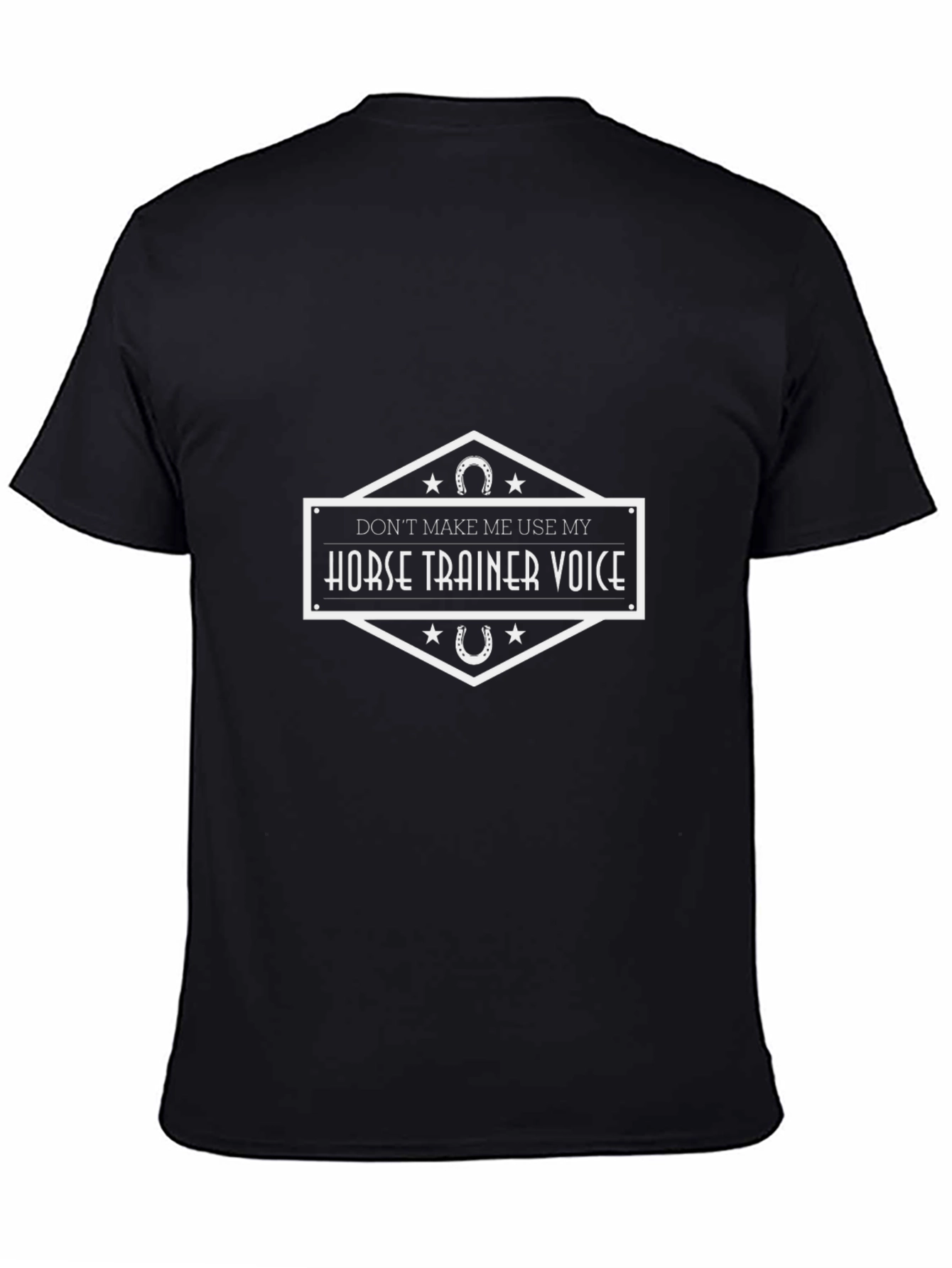 Horse Trainer Voice T-Shirt Funny Tee