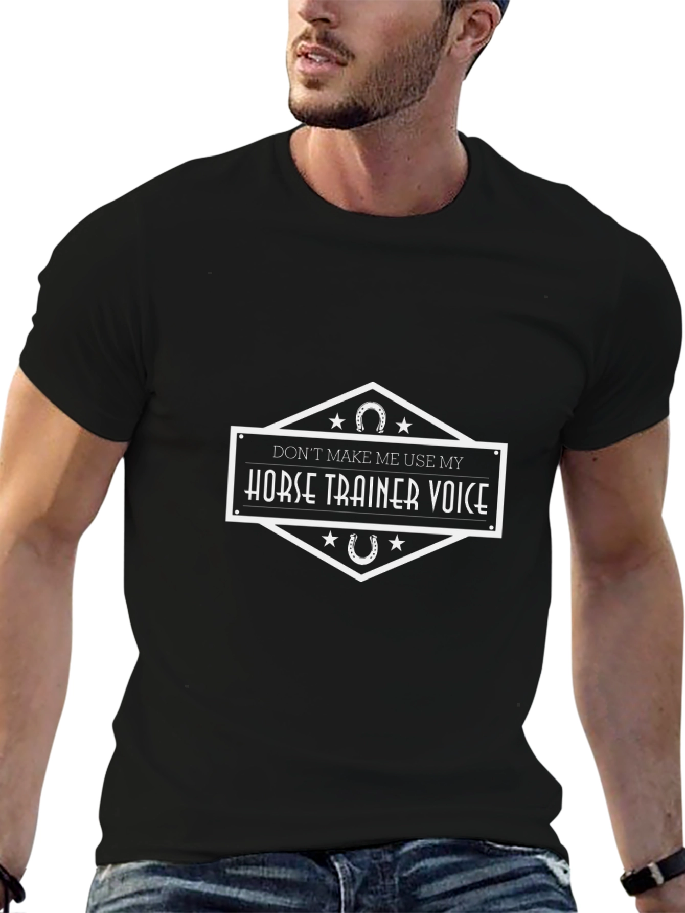 Horse Trainer Voice T-Shirt Funny Tee