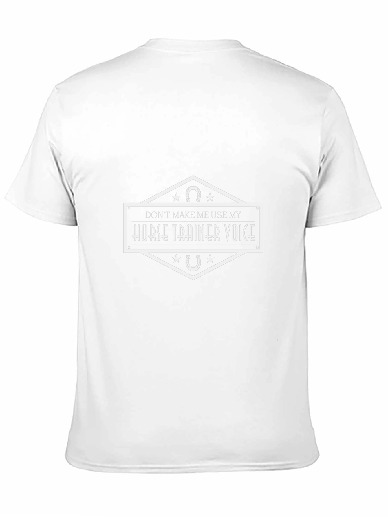 Horse Trainer Voice T-Shirt Funny Tee
