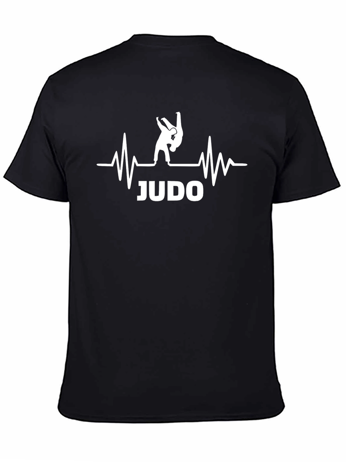 Judo Heartbeat T-Shirt Martial Arts Graphic Tee