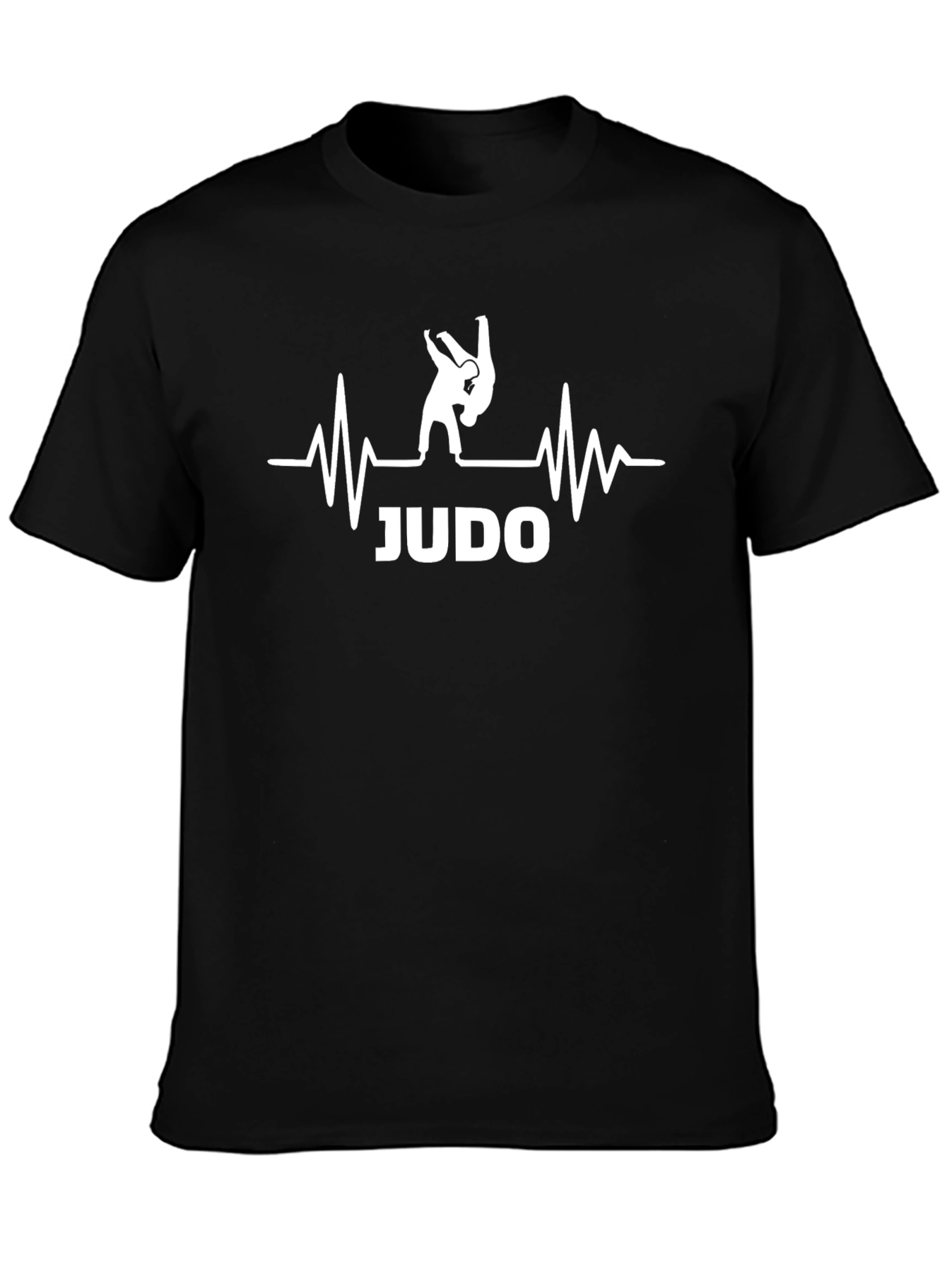 Judo Heartbeat T-Shirt Martial Arts Graphic Tee