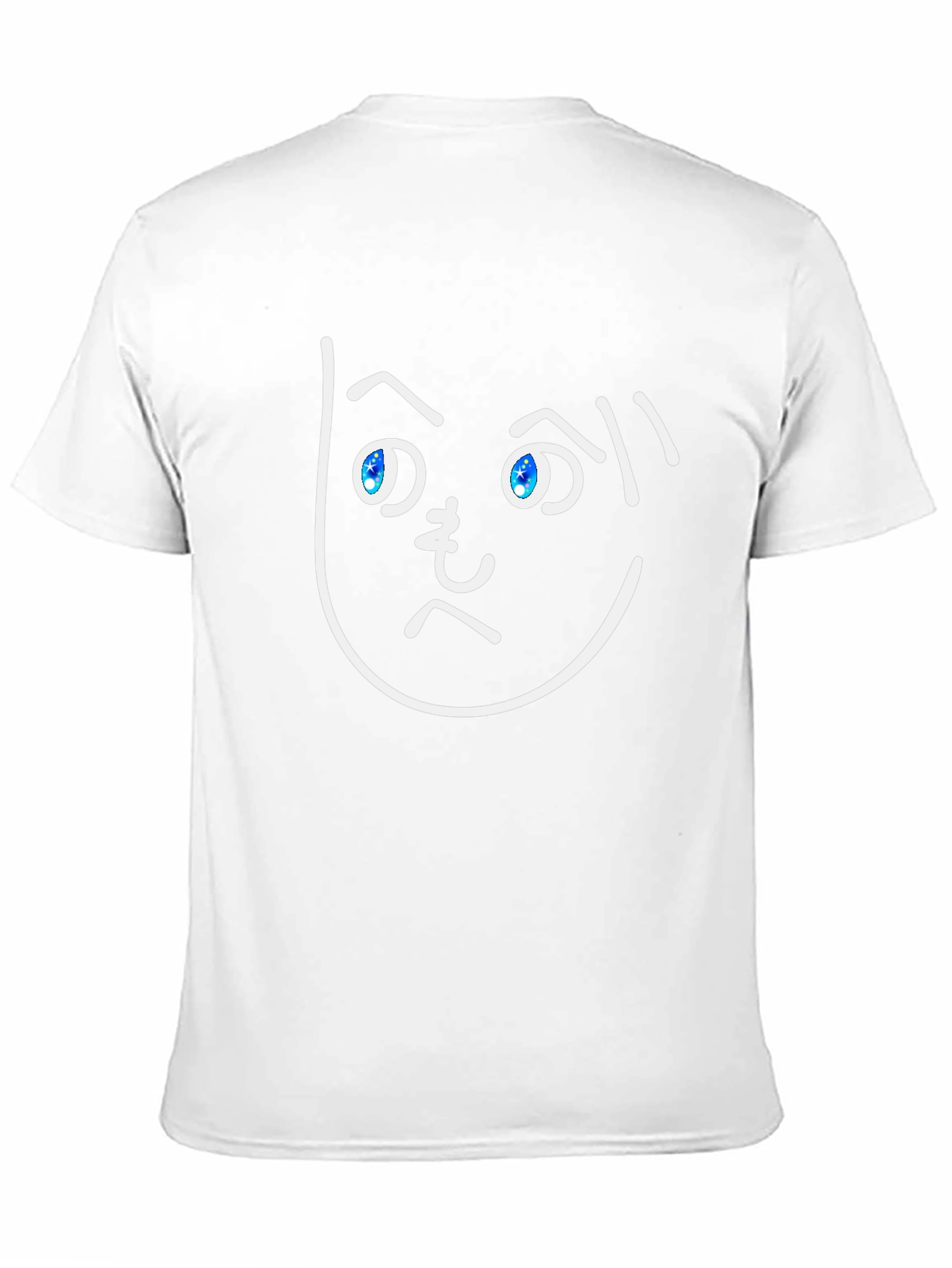 Funny Face Graphic Tee - Black Cotton T-Shirt
