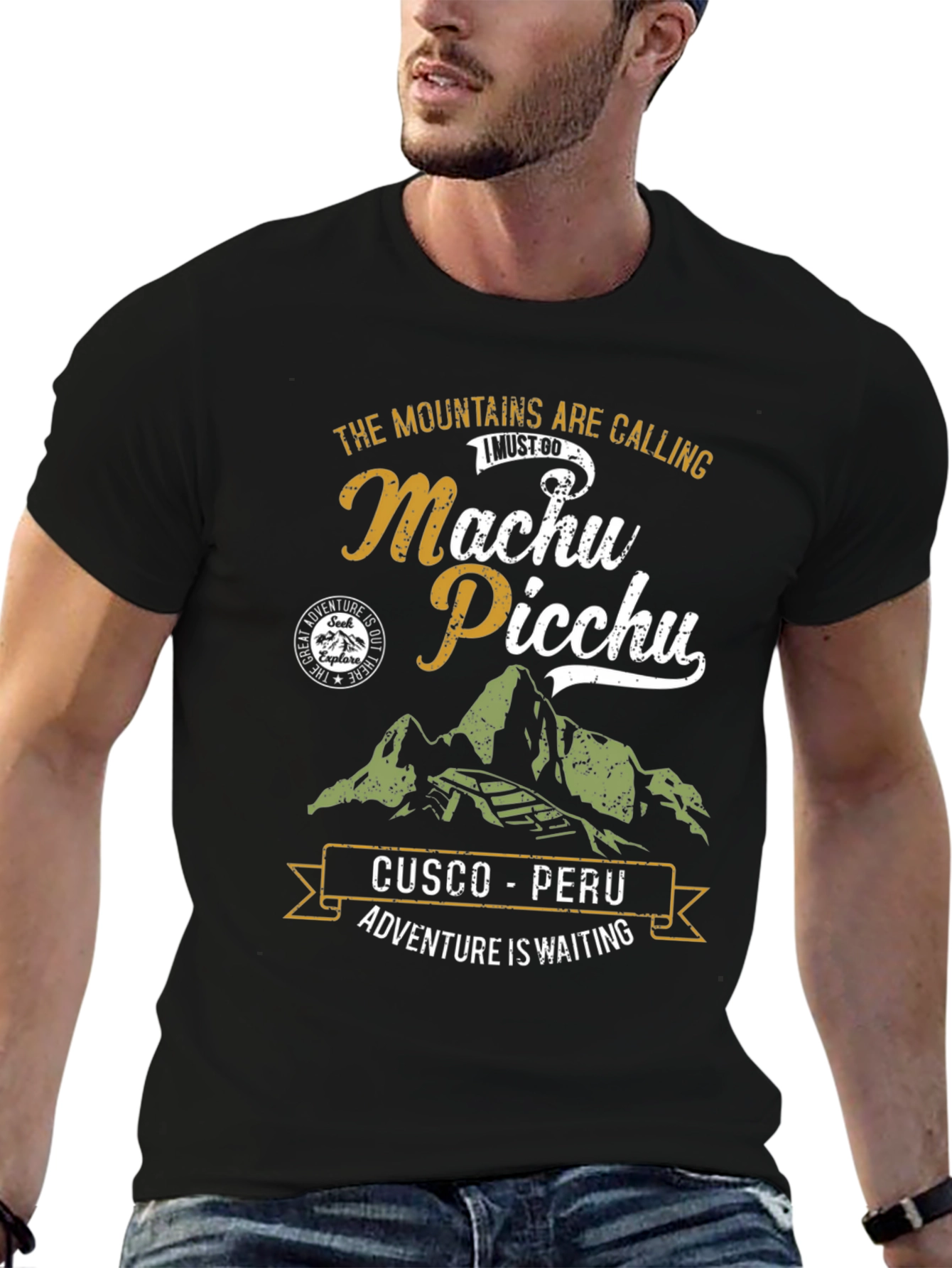Machu Picchu Adventure T-Shirt - Cusco Peru Souvenir Tee