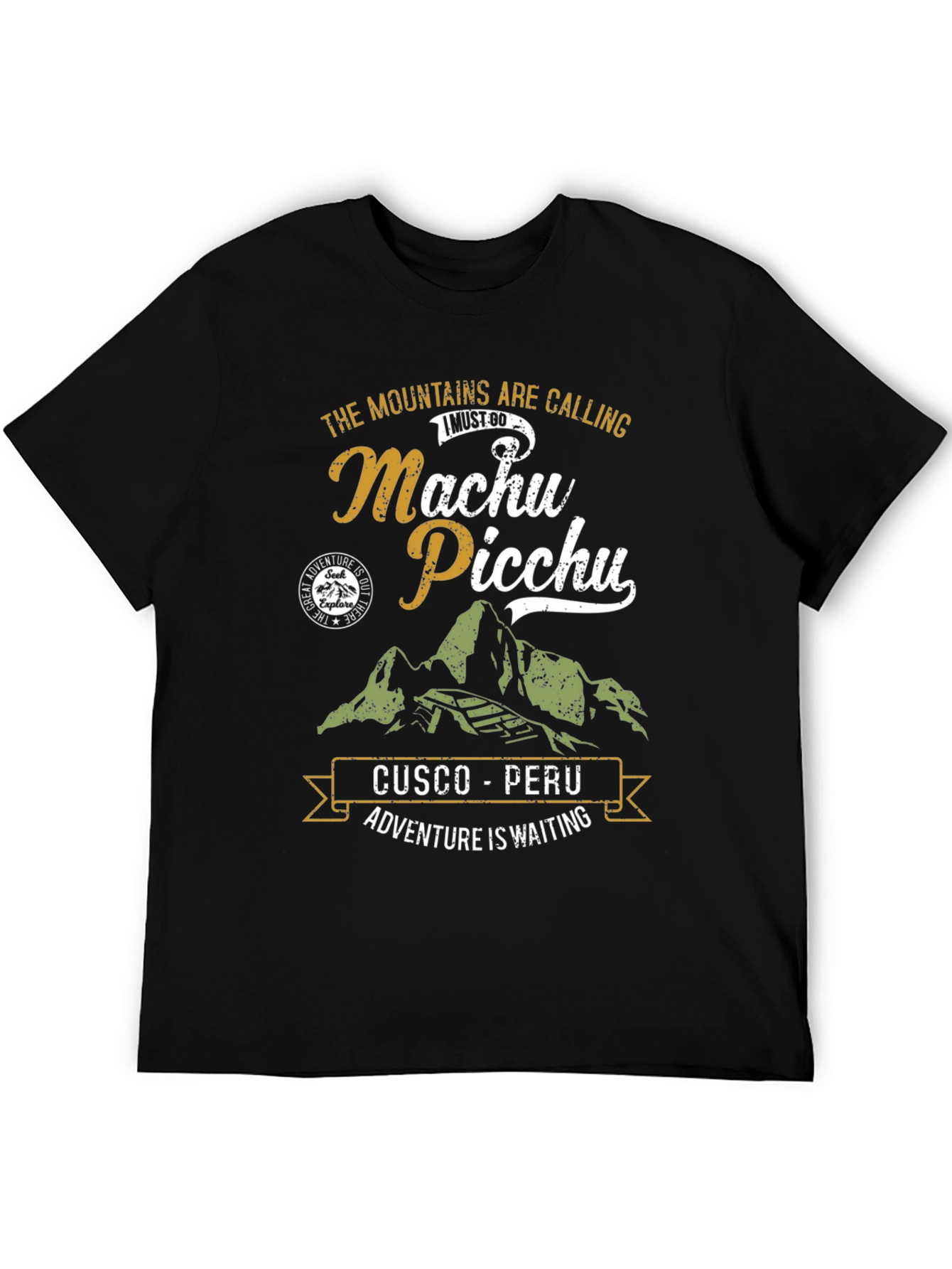 Machu Picchu Adventure T-Shirt - Cusco Peru Souvenir Tee