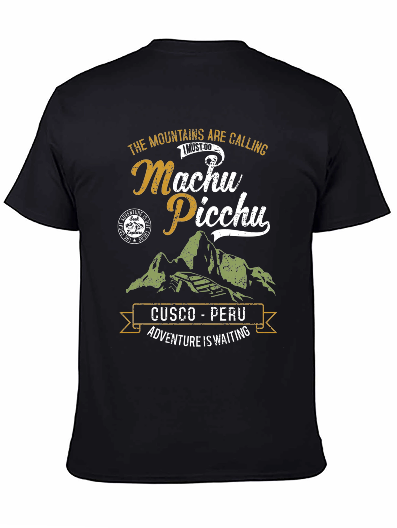 Machu Picchu Adventure T-Shirt - Cusco Peru Souvenir Tee