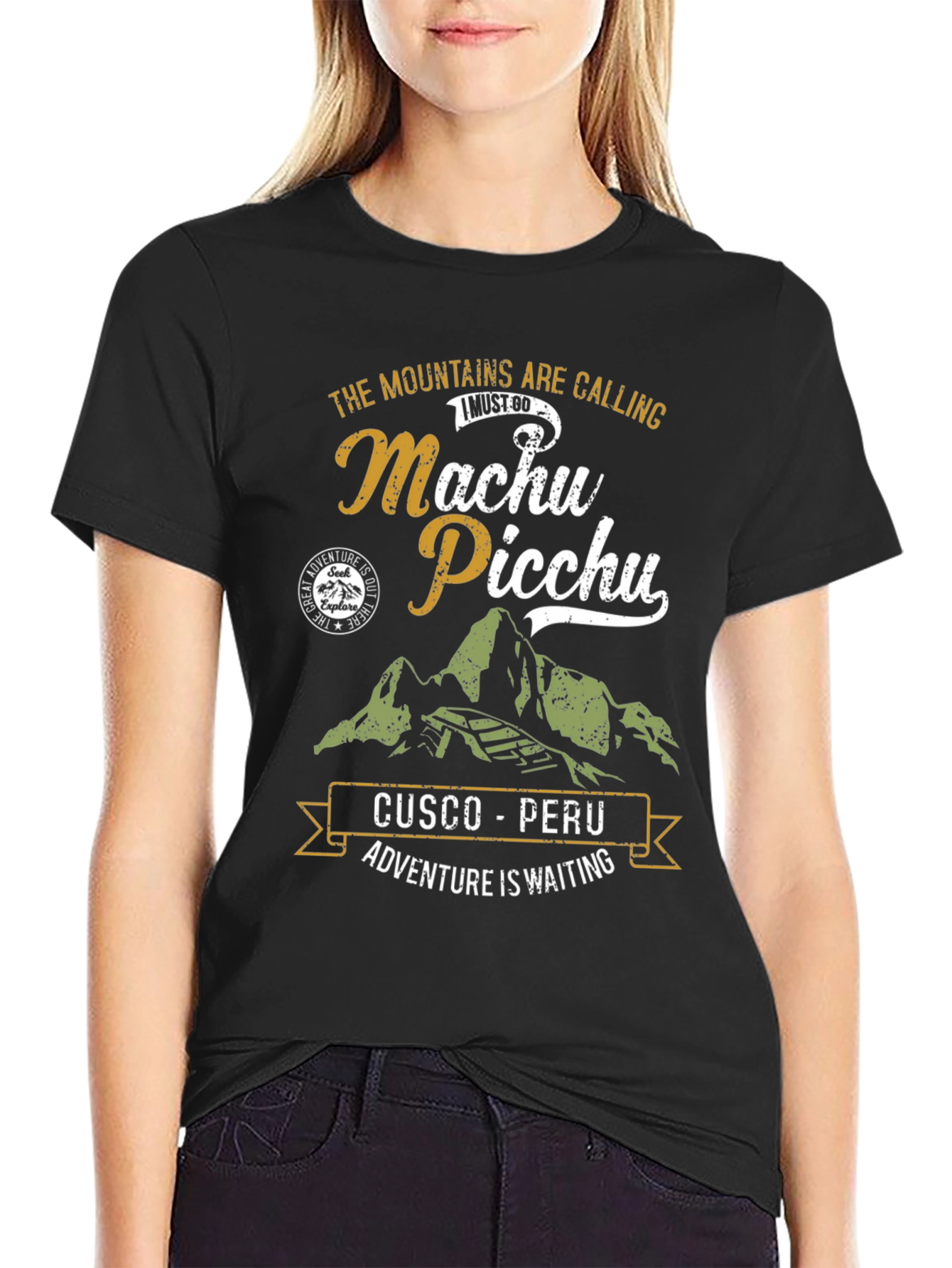 Machu Picchu Adventure T-Shirt - Cusco Peru Souvenir Tee