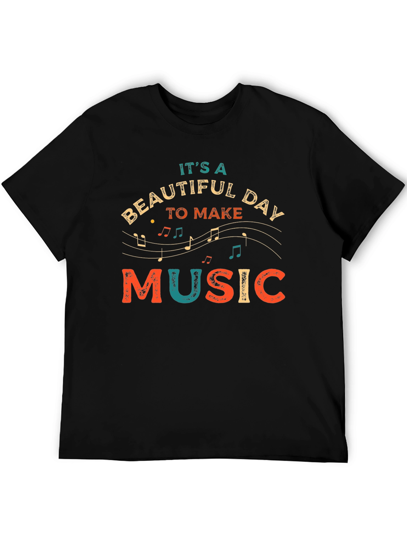 Its a Beautiful Day to Make Music Graphic T-Shirt