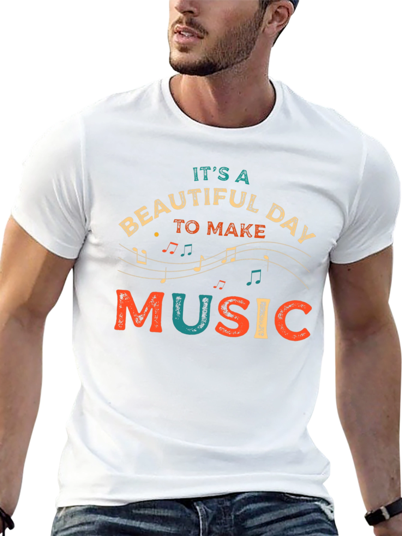 Its a Beautiful Day to Make Music Graphic T-Shirt