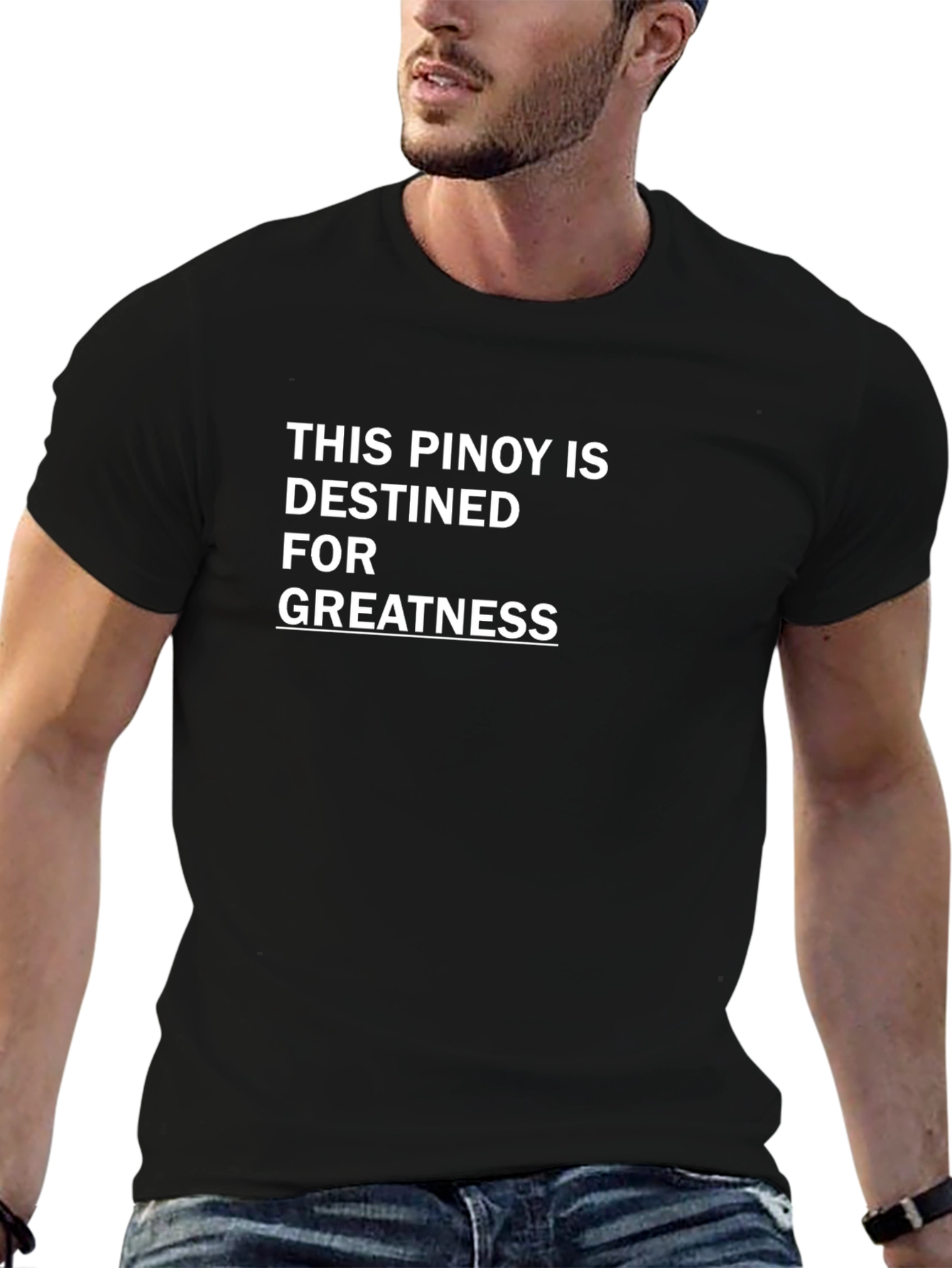 Pinoy Greatness Black T-Shirt