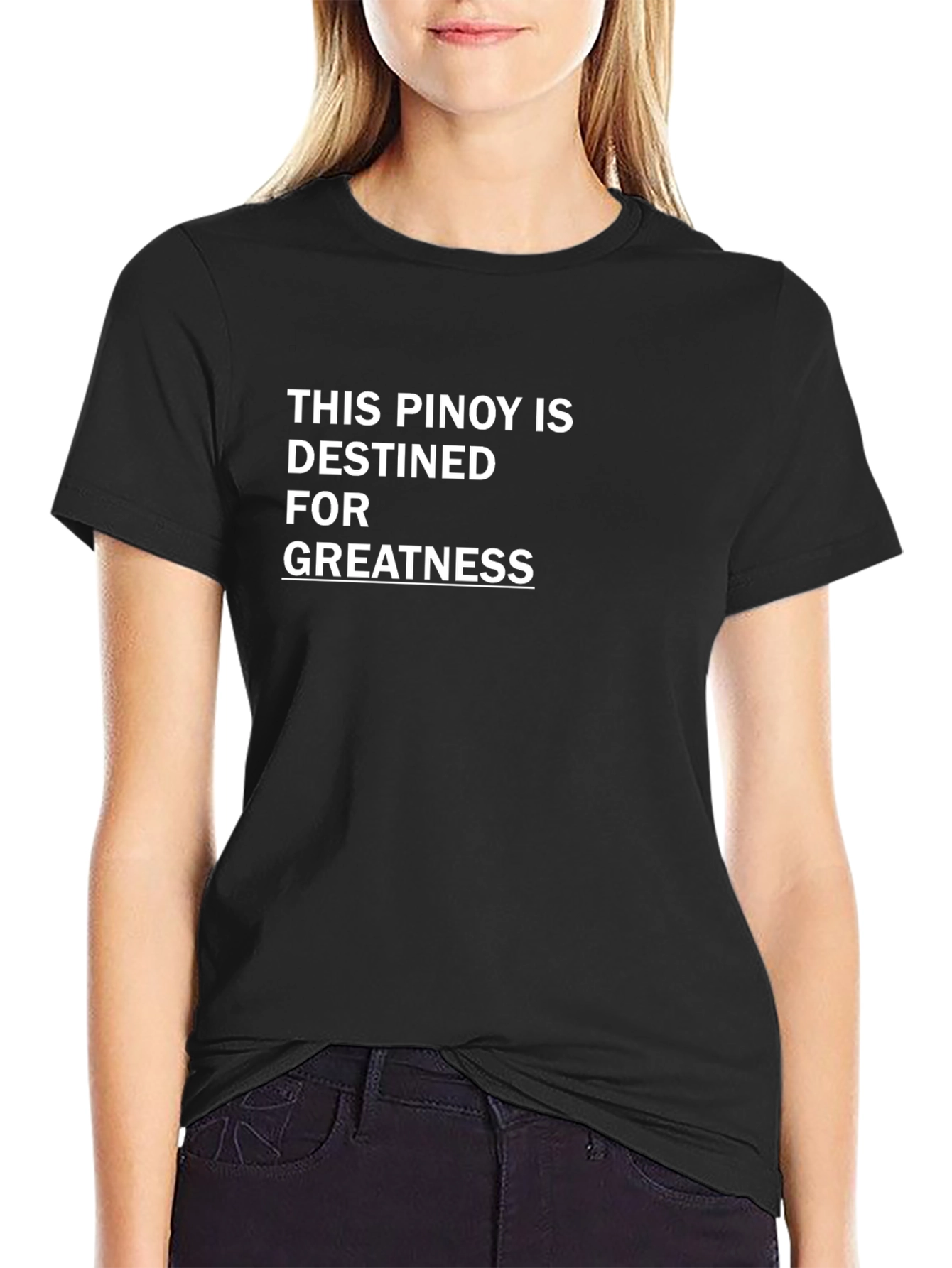 Pinoy Greatness Black T-Shirt
