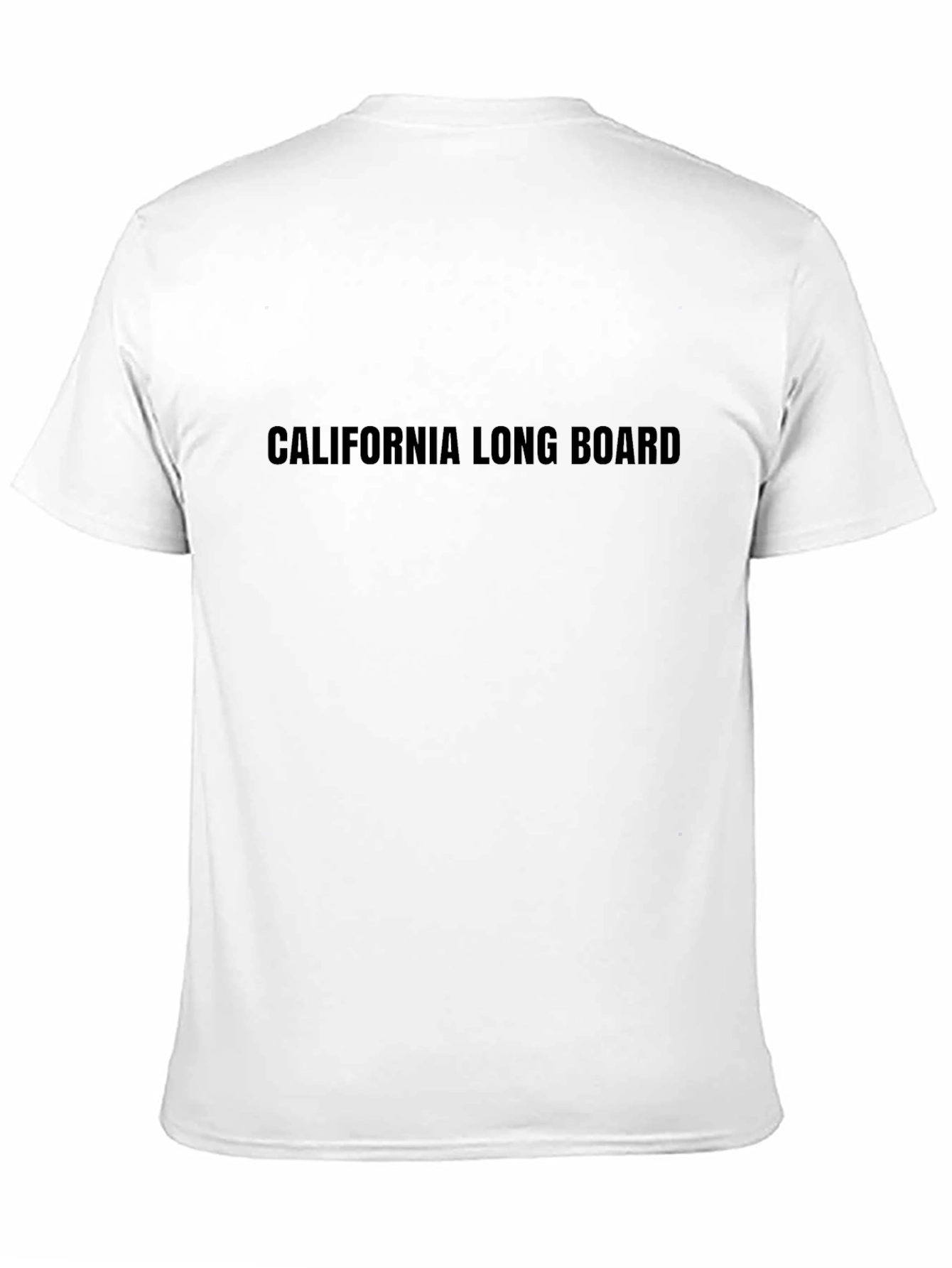 California Long Board Black T-Shirt