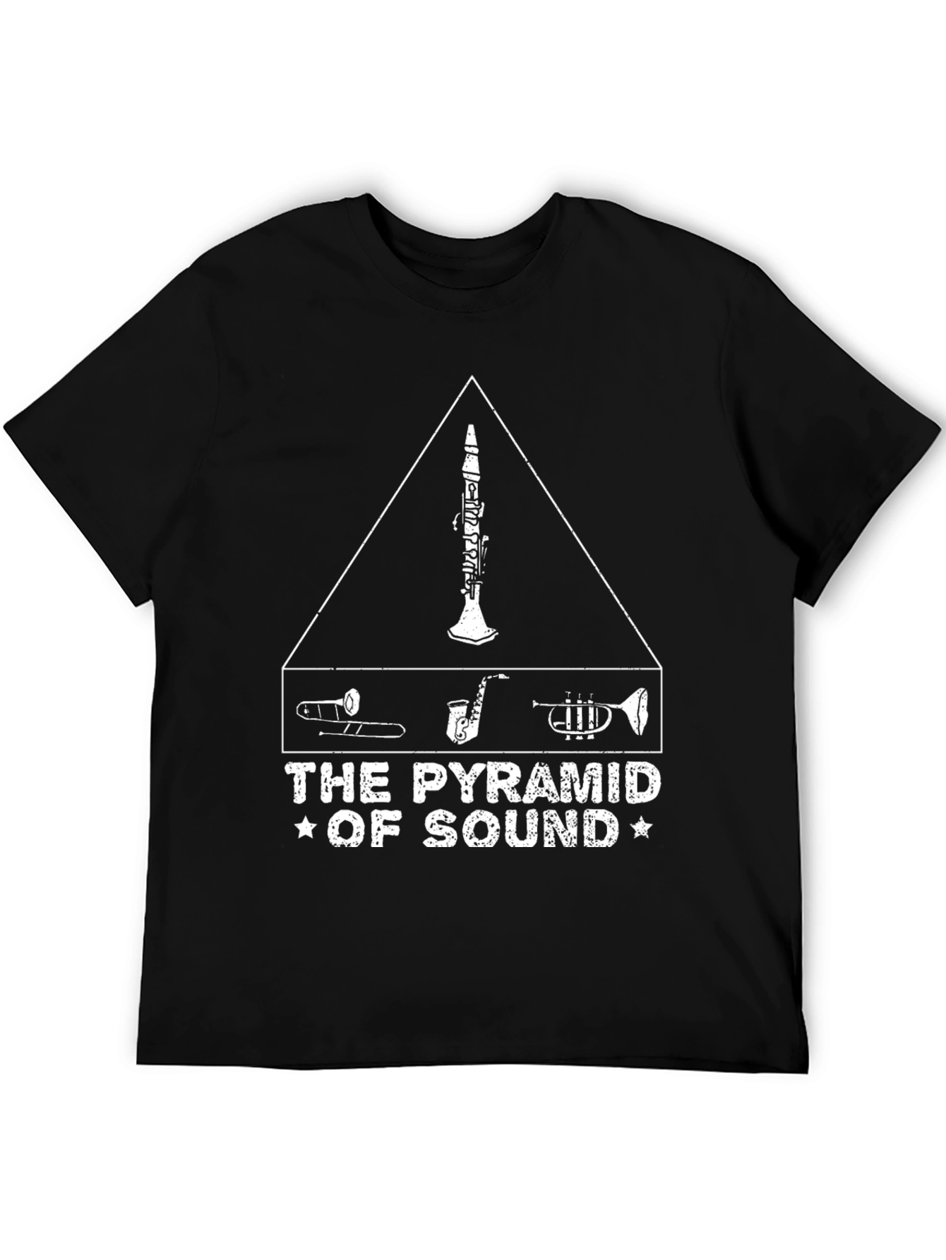 The Pyramid of Sound T-Shirt - Musician Tee