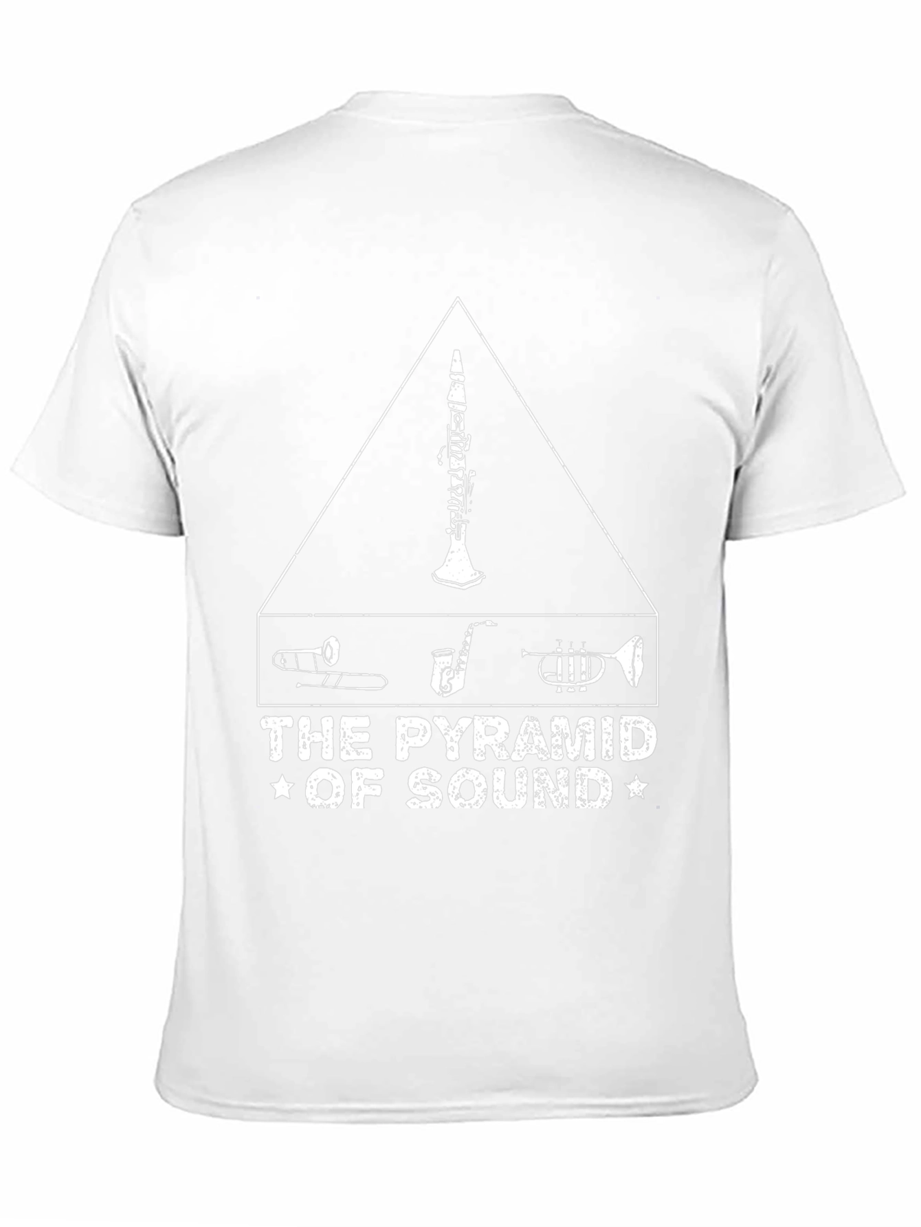 The Pyramid of Sound T-Shirt - Musician Tee