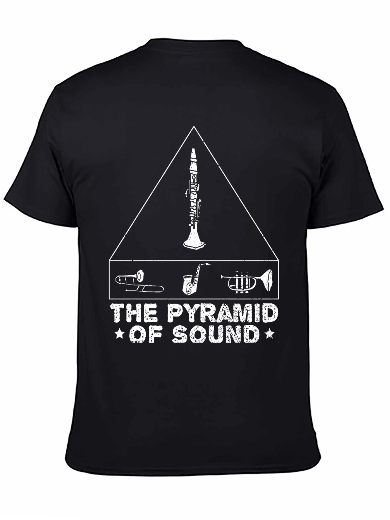 The Pyramid of Sound T-Shirt - Musician Tee