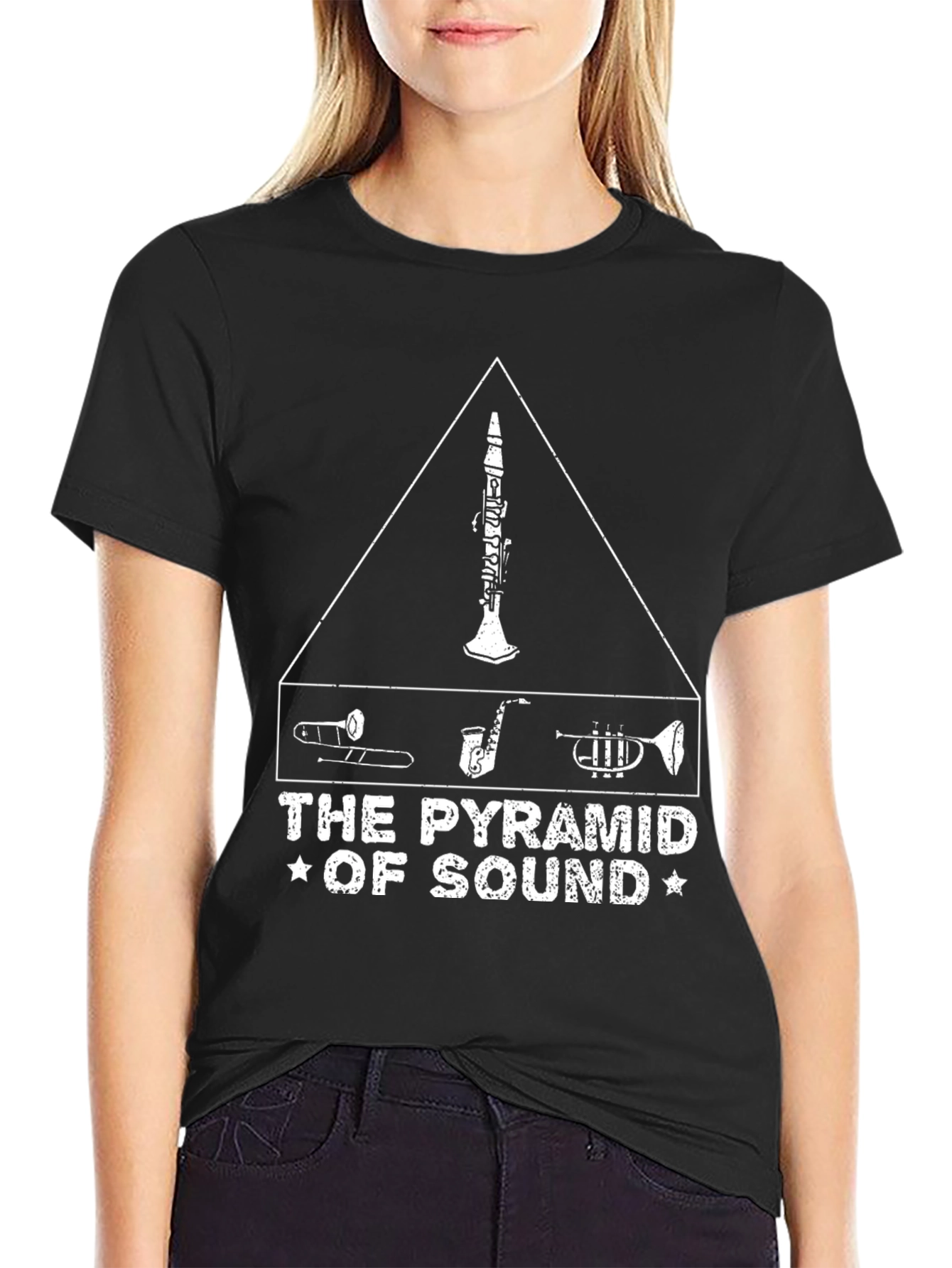 The Pyramid of Sound T-Shirt - Musician Tee