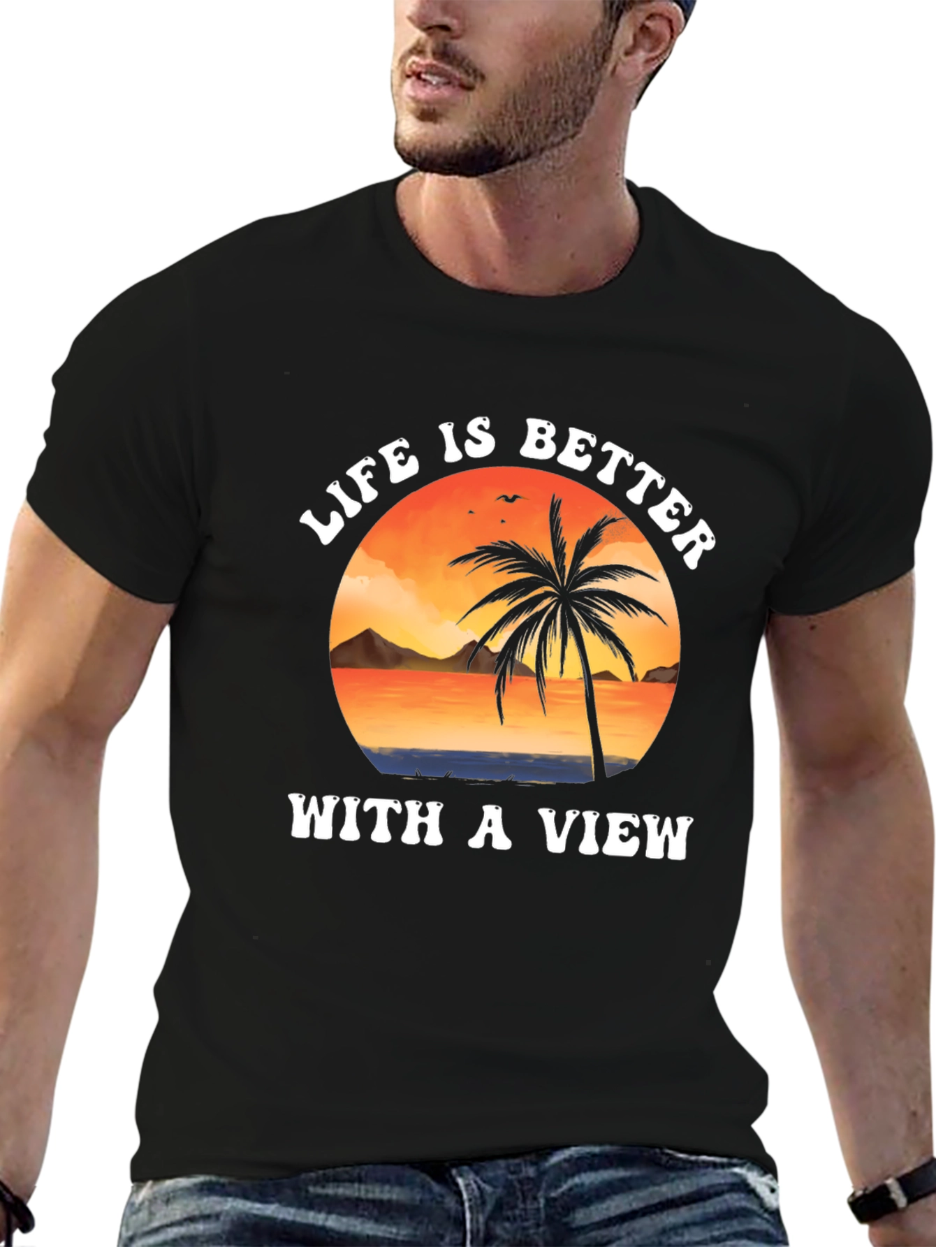 Life is Better With a View Graphic T-Shirt