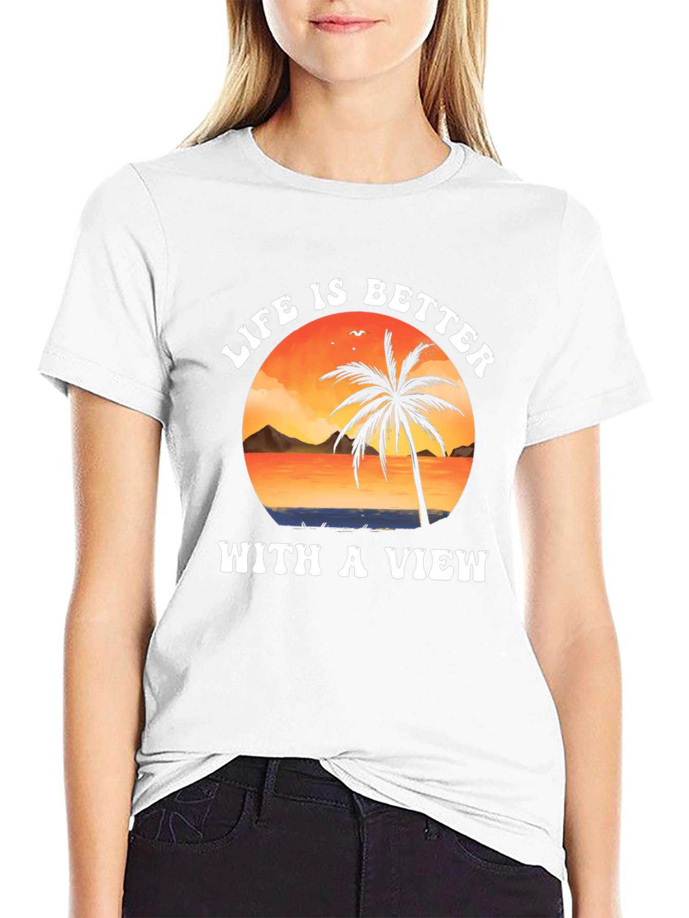 Life is Better With a View Graphic T-Shirt