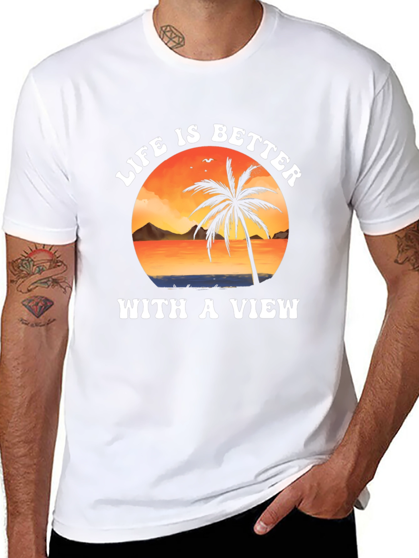 Life is Better With a View Graphic T-Shirt
