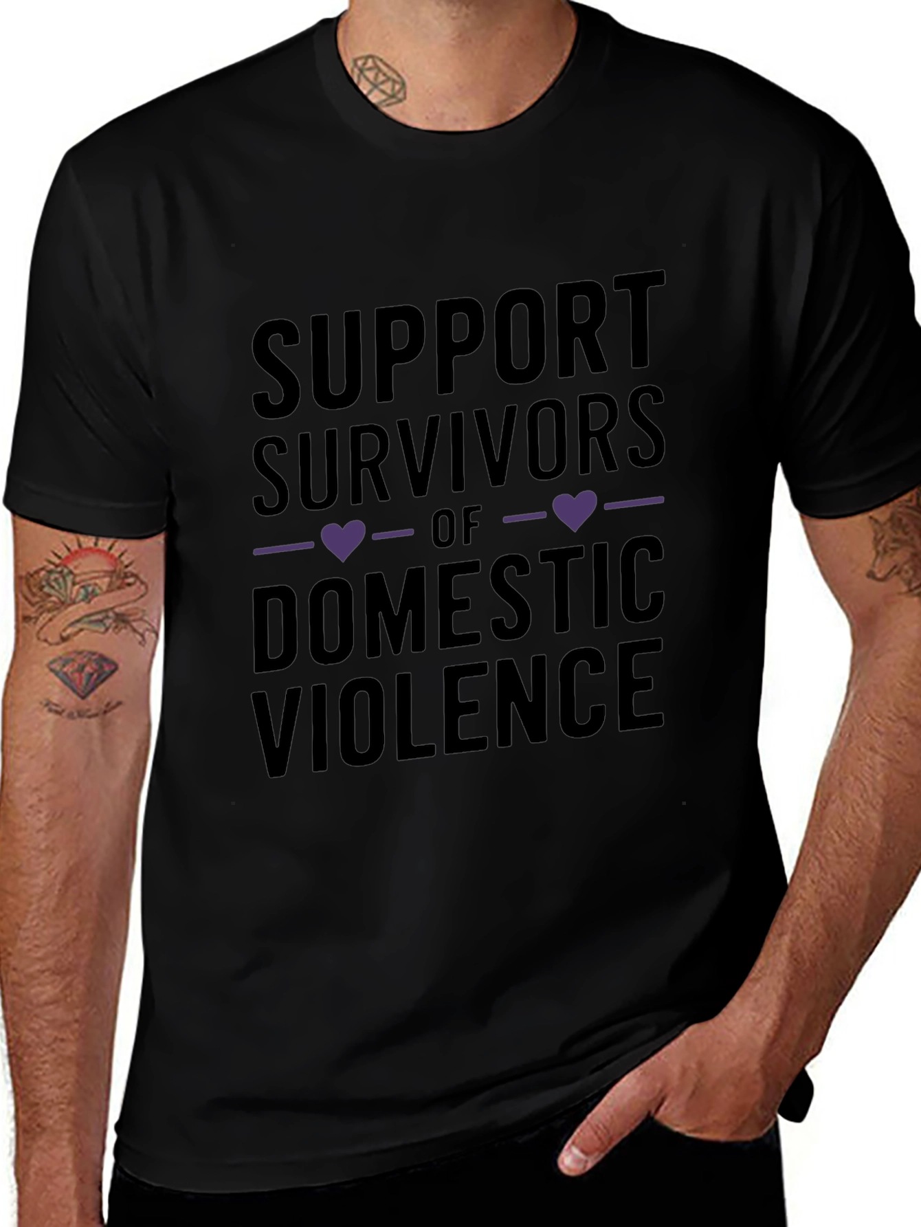 Support Survivors of Domestic Violence T-Shirt