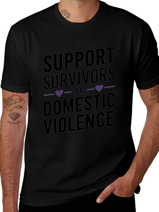 Support Survivors of Domestic Violence T-Shirt