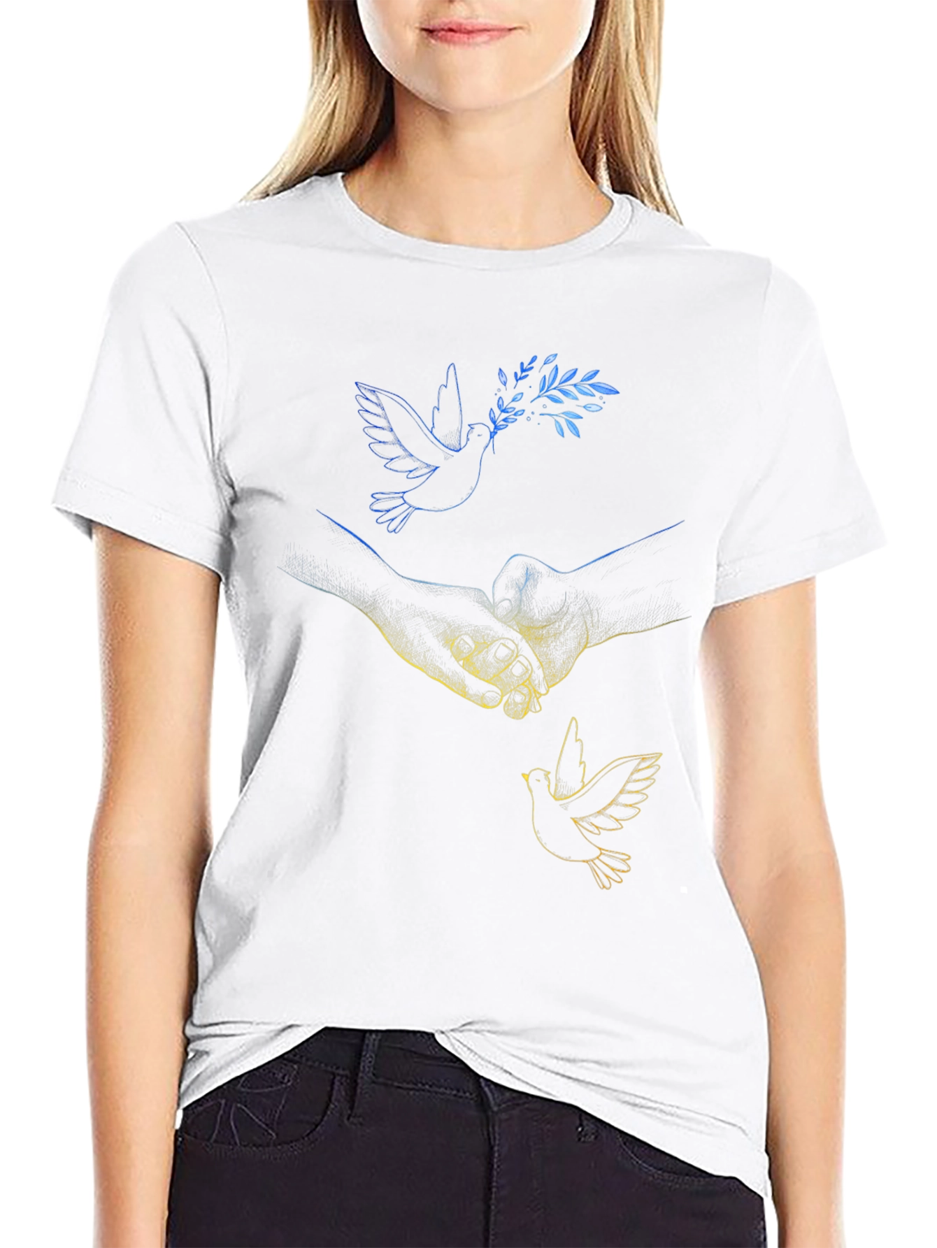 Ukraine Peace Dove T-Shirt