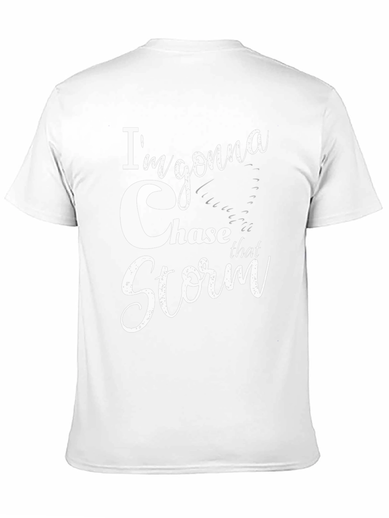 Chase That Storm Graphic Tee - Black