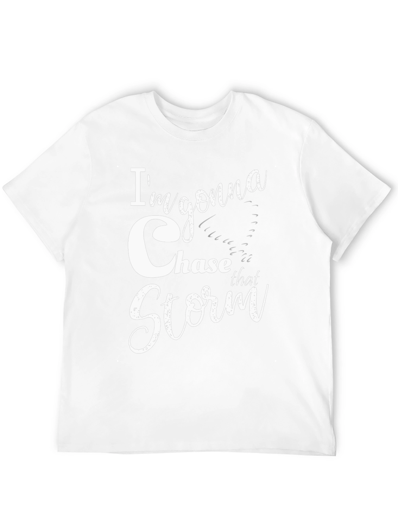 Chase That Storm Graphic Tee - Black