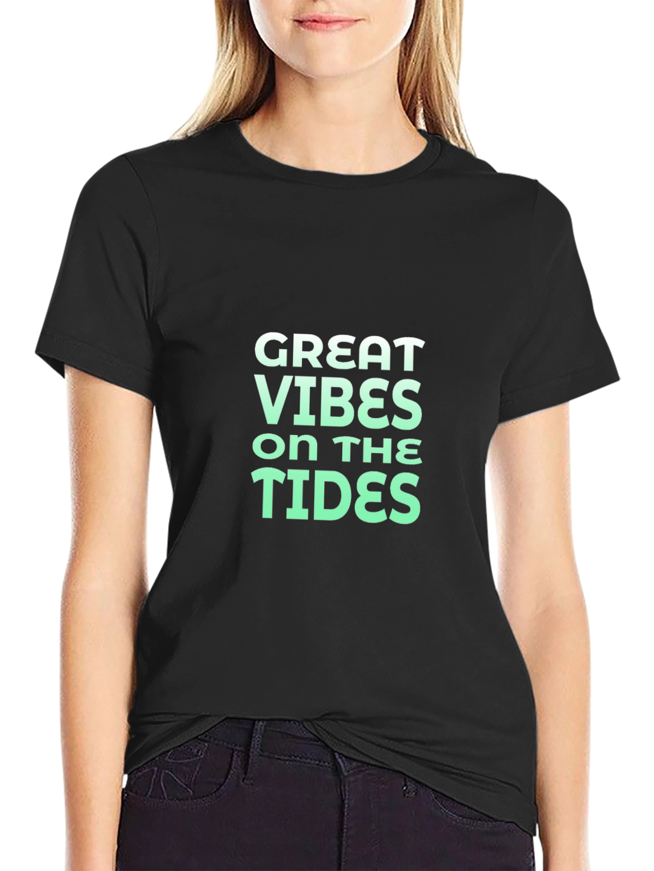 Great Vibes on the Tides Graphic Tee