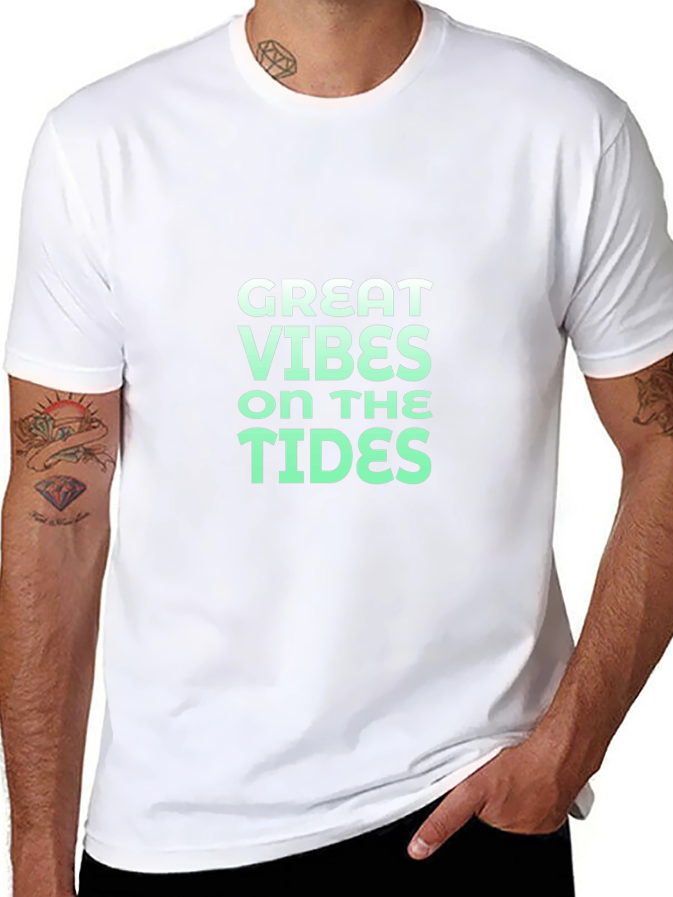 Great Vibes on the Tides Graphic Tee