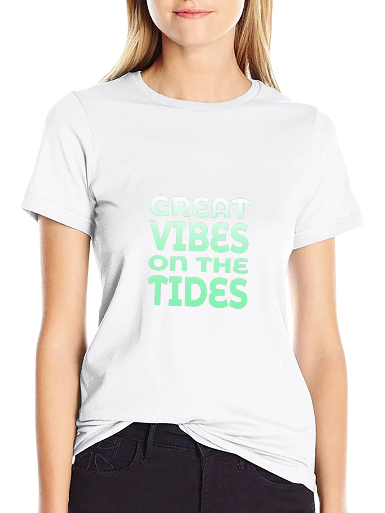 Great Vibes on the Tides Graphic Tee